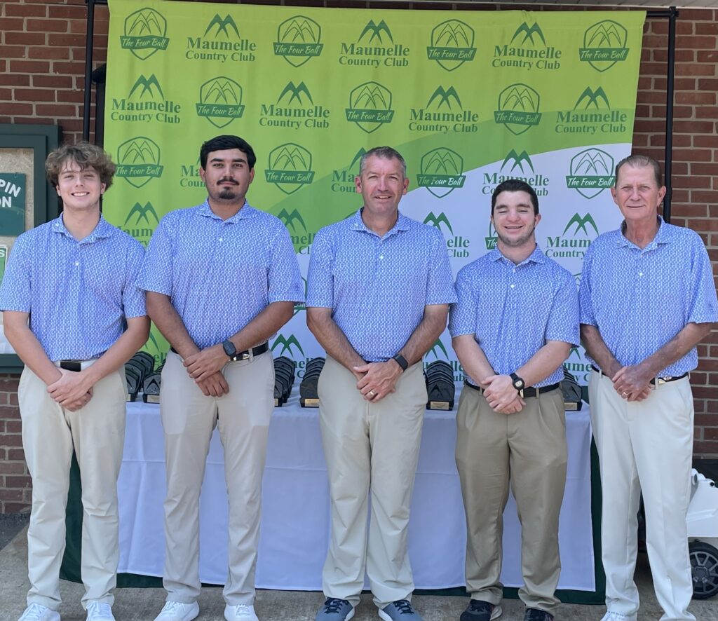 MCC Golf Staff:  Will Musick, Ethan Williamson, Cary Maddox, Caden Burks, Joe Ingram